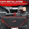 imageStarknightMT UTV Storage Bag Compatible with Polaris RZR XP 4 1000 2024 2025 Center Seat Bag Installed Between the Front and Rear Seats Triangle Cab Pack Cargo Pocket Gear Bag Tool Pouch Organizer