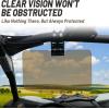 imageStarknightMT UTV Sun Visor for 152 Roll Bars Sun Protection Visors Compatible with Polaris RZR Can am Maverick X3 Commander Kawasaki Mule Pioneer 1000