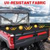 imageStarknightMT UTV Tonneau Cover Waterproof Cargo Bed Cover Compatible with Polaris Ranger 1000XP 1000XP 570 ampamp Crew Models 20152025 HeavyDuty 600D Oxford Fabric