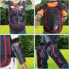 imageStarknightMT Upgraded Kids Motorcycle Armor Suit Teen Dirt Bike Gear Riding Protective Set for Cycling Skateboarding Skiing Skating OffRoad RedRed