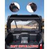 imageStarknightMT ZForce Soft Rear Window Compatible with CFMOTO ZForce 950 Sport ampamp 4950 Trail 800 Trail G2 20232025 AntiUV Clear Windshield Do Not Fit HO EX Models
