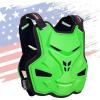 imageStarknightMT Motorcycle Chest Armor Lightweight Adult Men Motocross Chest Protector Adjustable Body Armor Vest for Motocross Riding Road Racing Cycling Skiing Skating Easywear Chest GuardGreen