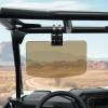 imageStarknightMT UTV Sun Visor for 152 Roll Bars Sun Protection Visors Compatible with Polaris RZR Can am Maverick X3 Commander Kawasaki Mule Pioneer 1000