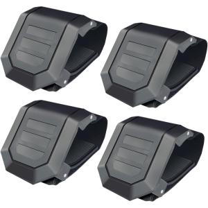 imageStarknightMT 4PCS UTV Windshield Clamps Adjustable Universal Windshield Clamp Strap Kit Compatible with Polaris RZR Ranger General Maverick x3 Commander Defender Teryx Talon Pioneer Uforce