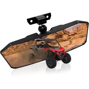 imageStarknightMT Center Rear View Mirror Wider Adjustable Range Compatible with Polaris RZR Pro XP4 20252020RZR XP4 1000 2024Turbo4 RRZR Pro RRZR Trail S UTV Racing Mirrors Side by Side 2883763