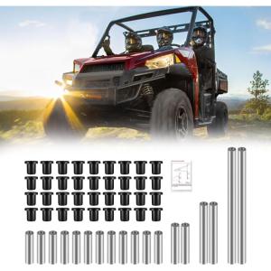imageStarknightMT Control Arm Bushing Kit Replacement AArm Bushing Kit Compatible with 2013 Polaris Ranger XP 900XP 900 Crew 20172018 Polaris Ranger XP 1000 Crew 20152018 Polaris Ranger 1000 Diesel