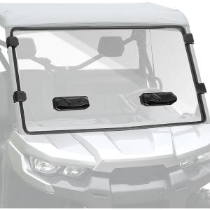imageStarknightMT Flip Windshield Compatible With CanAm Defender 20162025 ScratchResistant UTV Front Full Windshield Accessories For Defender HD5 HD8 HD10 MaxDualVent