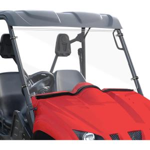 imageStarknightMT Front Rhino Windshield Scratch Resistant PC Full Windshield Compatible With 20062008 Rhino 450  20042007 Rhino 660  20082013 Rhino 700  Heavy Duty Clear