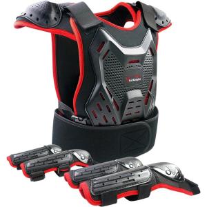 imageStarknightMT Kids Dirt Bike Gear  Youth Motorcycle Gear Riding Protective Motocross Armor Suit Chest Protector for Boys Girls Biking Cycling Skating OffRoadRed