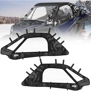 imageStarknightMT PRO XP Upper Doors Upgraded Zippers RZR Soft Cab Enclosures Compatible with Polaris RZR PRO XP 2020 2021 2022 2023 2024 2025 RZR Turbo R 2022 2023 2024 20252884664