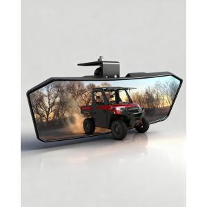 imageStarknightMT Ranger XP 1000 Rearview Mirror UTV Center Mirror Compatible with 20172025 Polaris Ranger XP 1000 Crew XP 1000 20202025 Ranger 1000  Crew 1000 OEM Replacement 2879969