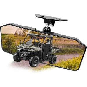 imageStarknightMT Rear View Mirror For UForce 1000 1000xlDefender Uforce Center Rearview Mirrors 360 Adjustable Compatible With CFMOTO UFORCE 1000 1000XL 20192025 Defender 20162025