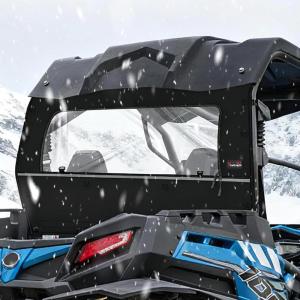 imageStarknightMT Soft Rear Window with Zipper  Compatible with CFMOTO ZForce 800500 Trail 20212022 ampamp ZForce 1000 20182019 Waterproof PVC UTV Windshield Accessory