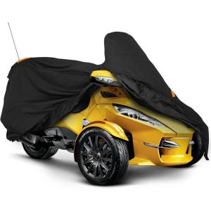 imageStarknightMT Spyder Full Cover Waterproof Cover Compatible with Can Am Spyder RTRT Limited 20102019 All Weather Protection Replacement OEM 219400860 Accessories