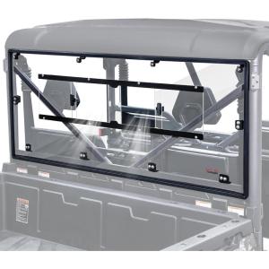 imageStarknightMT UFORCE 1000 Sliding Vented Rear Windshield 2IN1 Weatherproof UVResistant Back Window Compatible With CFMOTO UFORCE 1000 1000XL 20192025 Clear