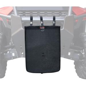 imageStarknightMT UTV Mesh Trash Bag With Adjustable Strap Universal PVC Trash Mesh Sack Organizer Compatible with RZRRangerCommanderDefenderUFforceRhinoMulePioneerGolf Cart OffRoad