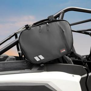imageStarknightMT Universal UTV Belt Bag Storage BagWaterproof CVT Belt Bag Roll Bar Bag Compatible With Maverick X3 Defender Ranger RZR All UTVs