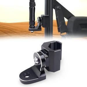 imageUTV Flag Whip Light Mount  StarknightMT Heavy Duty Adjustable Flag Mount Compatible with Polaris General RangerDefender Commander Maverick Trail For ProFit Roll Cages Only
