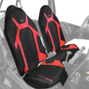 imageStarknightMT RZR XP Seat Cover Compatible with Polaris RZR XP 1000 201420231822 RZR RS1 1721 RZR XPXP 4 Turbo WaterResistant Black ampamp Red with Pocket 1680D Cushion Protection