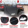 imageStarknightMT Ranger XP 1000 Half Doors Ranger Aluminum Lower Door Panels with Clear PC Windows Compatible with Polaris Ranger XP 1000 2018 2019 2020 2021 2022 2023 2024 2025