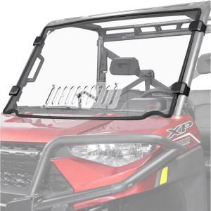 imageStarknightMT Ranger XP 1000 Vented Windshield Ranger Front Full Windshield with Sliding Window Compatible with Polaris Ranger XP 1000 Crew XP 1000 20172025 Ranger 1000 Crew 1000 20202025