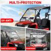 imageStarknightMT Pioneer Vent Windshield Scratchresistant Windshield Compatible with 20152020 2022 2023 Pioneer 500 Pioneer 520 2021 2022 2023 2025 Front Window Used with Hard ampamp Soft Top Accessories
