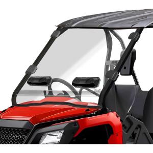 imageStarknightMT Pioneer Vent Windshield Scratchresistant Windshield Compatible with 20152020 2022 2023 Pioneer 500 Pioneer 520 2021 2022 2023 2025 Front Window Used with Hard ampamp Soft Top Accessories