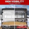 imageStarknightMT Full Windshield Compatible With 20192026 Kawasaki Mule PROMX ScratchResistant Front Window Heavyduty Clear PC Windscreen Hard Coated AntiUVDustproof Accessories