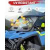 imageStarknightMT ScratchResistant RZR PRO Windshield Compatible with Polaris RZR PRO XPPRO XP4 PRO SPRO S4 2025 Clear PC Front Windscreen UTV Accessories