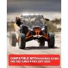 imageStarknightMT X3 Windshield For Use Wtih Intrusion Bar  Scratch Resistant X3 Full Windshield Compatible with CanAm Maverick X3 900 XRS XDS Turbo R Max 20172025Heavy Duty Clear Polycarbonate