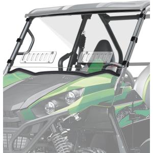 imageStarknightMT Teryx Full Windshield Scratchresisatant Vent Compatible with 2016 KAWASAKI Teryx 800 24 Seaters 2021 Teryx SS 4 Accessories Clear Front Window Used with Roof