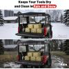 imageStarknightMT UTV Soft Cargo Bed Cover Compatible with 2013 Polaris Ranger 570 1000 XP 1000 900 Fullsize Waterproof Cargo Camper Covers Antidust UTV Bed Rack Accessories Antisnow