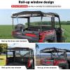imageStarknightMT UTV Soft Cargo Bed Cover Compatible with 2013 Polaris Ranger 570 1000 XP 1000 900 Fullsize Waterproof Cargo Camper Covers Antidust UTV Bed Rack Accessories Antisnow