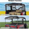 imageStarknightMT UTV Soft Cargo Bed Cover Compatible with 2013 Polaris Ranger 570 1000 XP 1000 900 Fullsize Waterproof Cargo Camper Covers Antidust UTV Bed Rack Accessories Antisnow