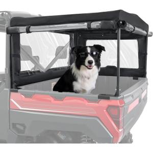 imageStarknightMT UTV Soft Cargo Bed Cover Compatible with 2013 Polaris Ranger 570 1000 XP 1000 900 Fullsize Waterproof Cargo Camper Covers Antidust UTV Bed Rack Accessories Antisnow