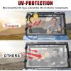imageStarknightMT Front Windshield Compatible With Polaris Ranger SP 570 20222026 Ranger Midsize 570 500 EV ETX 20152022 ScratchResistant Clear UTV Full Windshield