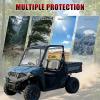 imageStarknightMT Front Windshield Compatible With Polaris Ranger SP 570 20222026 Ranger Midsize 570 500 EV ETX 20152022 ScratchResistant Clear UTV Full Windshield