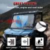 imageStarknightMT Front Windshield Compatible With Polaris Ranger SP 570 20222026 Ranger Midsize 570 500 EV ETX 20152022 ScratchResistant Clear UTV Full Windshield