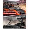 imageStarknightMT 2IN1 Talon 1000 Flip Windshield Compatible with Talon 1000X1000R1000X4 2019 Scratch amp UV Resistant Folding Clear Front Windscreen NoDrill Install