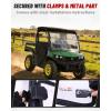 imageStarknightMT Vented Full Windshield Compatible with 2018 Gator XUV 835E 835M 865E 865M 2in1 Farm amp Ranch Front Window ScratchResistant Hard Coated PC Clear HeavyDuty Windscreen Parts