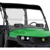 imageStarknightMT Vented Full Windshield Compatible with 2018 Gator XUV 835E 835M 865E 865M 2in1 Farm amp Ranch Front Window ScratchResistant Hard Coated PC Clear HeavyDuty Windscreen Parts