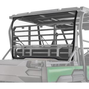 imageStarknightMT Mule Pro Rear Windshield Compatible with 2015 Kawasaki Mule Pro FXT 2016Kawasaki Mule Pro DXT Hard Coated Polycarbonate Back Window AntiUV UTV Windscreen Panel Accessories Parts