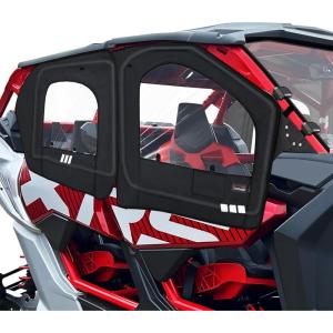 imageStarknightMT X3 MAX Cab Enclosure with Steel FrameUpgrade YKK Zipper Door Window Compatible With Can Am 20172026 Maverick X3 MAX X Turbo R DS RS RR MR 4Seater ModelWork with Roof Windshield Mirror