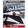 imageStarknightMT UTV Windshield Snow Cover Compatible with Cfmoto Uforce 10001000 XL 20192025 and U10 Pro Waterproof Transport Windshield Protector for Ice and Snow BlackBlack