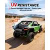 imageStarknightMT Teryx H2 Rear Windshield AntiUV PC Rear Window Compatible with 2026 Kawasaki Teryx H2 4 H25 H2 DELUXE ES