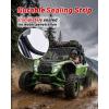 imageStarknightMT Teryx H2 Vented Windshield ScratchResistant PC Windshield Compatible with Kawasaki 2026 Teryx H2 4 H2 5 H2 DELUXE ES Hard Coated 2in1 Design Windscreen
